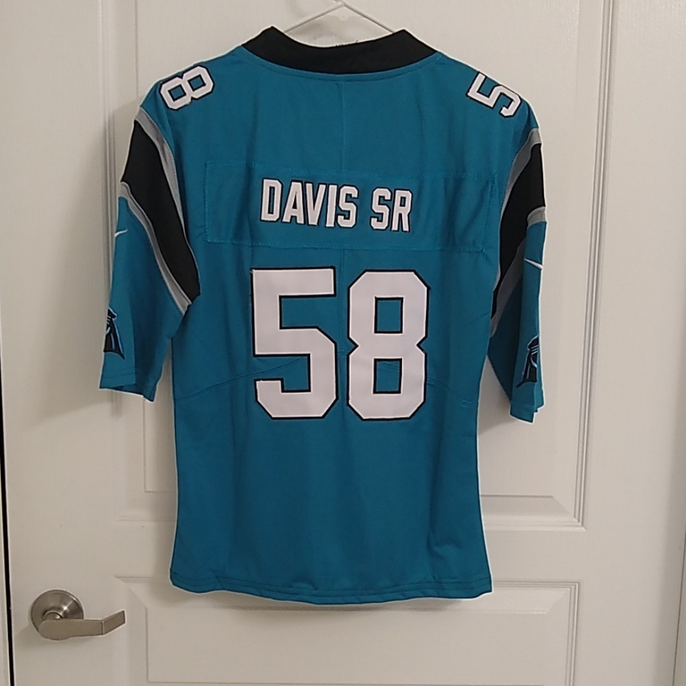 NWOT Carolina Panthers 58 Davis Sr jersey